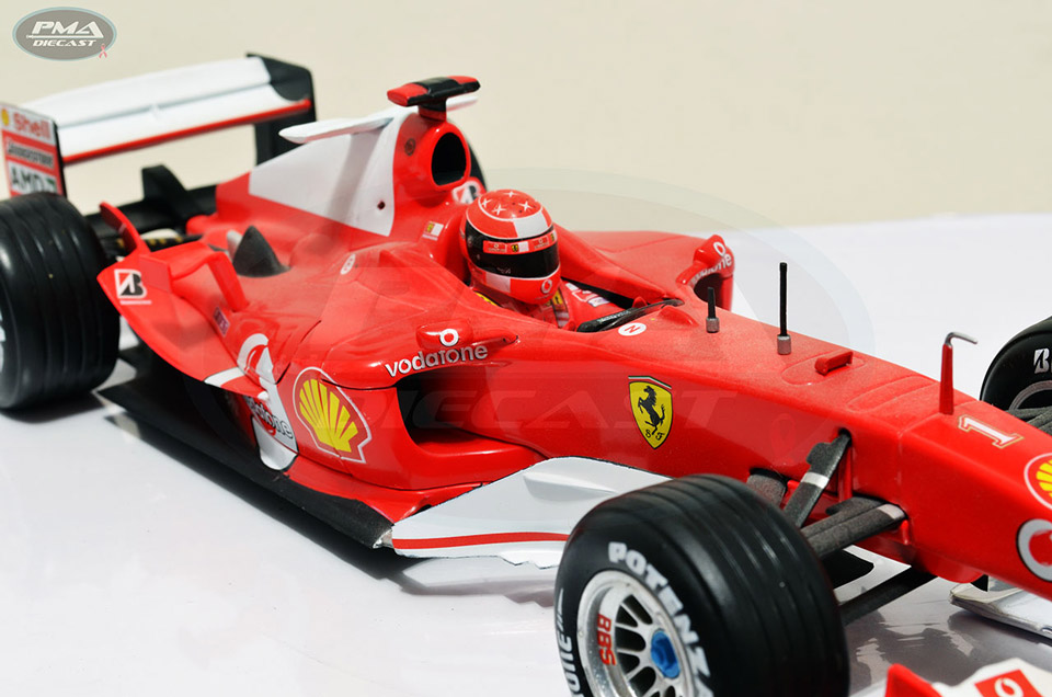 MICHAEL SCHUMACHER 2004 FERRARI F2004 1:18